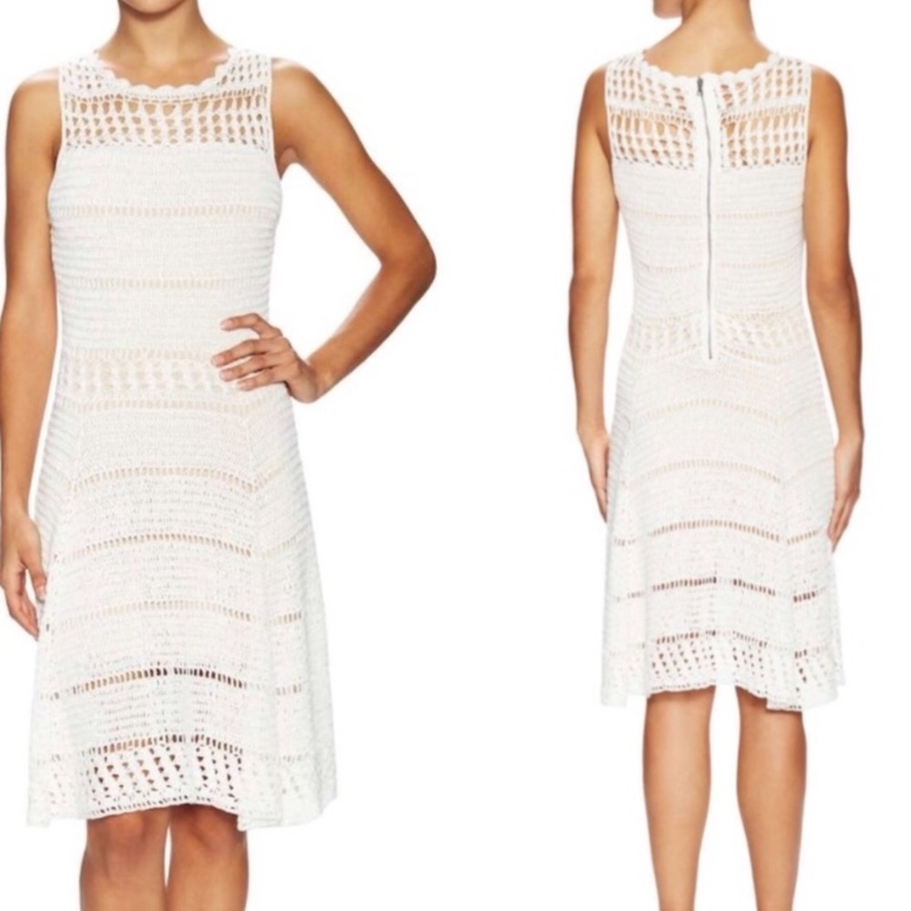 Alice + Olivia Noella Crochet Dress